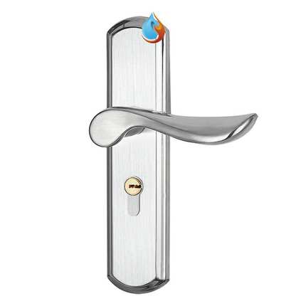 门元单锁卫生间有钥匙简单把手外锁内房间老式卧室门室体机械门锁
