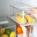 冰箱收纳盒抽屉式厨房沥水果蔬冷冻塑料储物盒神器食品整理保鲜盒