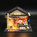 新款新品diy小屋日式复古手工制作房子模型别墅拼装玩具建筑创意