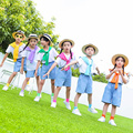 国庆男女童夏装表演服幼儿园毕业照舞蹈合唱服小学生啦啦队团体演