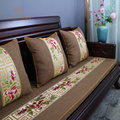 红木沙发坐垫新中式沙发垫家具罗汉床防滑座垫靠垫海绵垫套罩定制