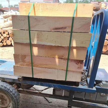 实木吊车枕木2535吨垫板木头随车垫腿设备垫木原木杂木硬木支腿