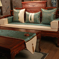 新款新中式红木椅子沙发坐垫海绵实木沙发垫罗汉床垫子五件套防滑