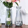 特大号玻璃花瓶加厚水培植物富贵竹绿萝百合花插花瓶摆件客厅