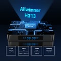X96Q pro全志AllwinnerH313 Android 10 wifi4K OTT TV BOX安卓盒