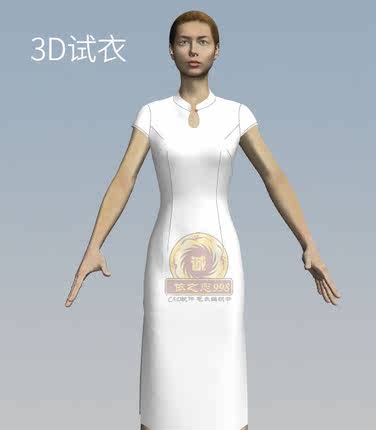代客做3D试衣 3dclo服装cad试衣 电脑模拟穿衣 style3D打版试衣