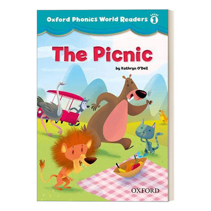 英文原版 Oxford Phonics World Readers Level 1 The Picnic 牛津自然拼读世界读本 第一级 野餐 英文版 进口英语原版书籍