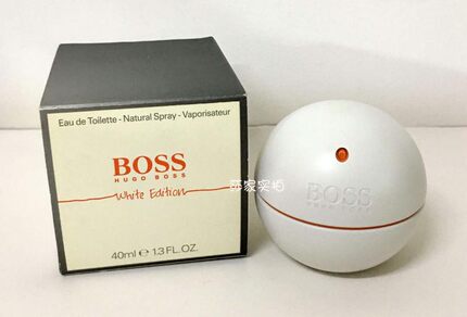 正品Hugo Boss波士酷白动感纯白地球限量版男士香水40ml