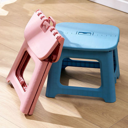 可折叠凳子家用省空间便携户外马扎塑料小板凳儿童折叠凳矮凳成人
