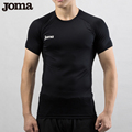 joma紧身衣男健身运动短袖pro跑步足球篮球训练快干压缩衣健身服