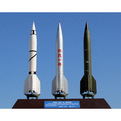 中国东风1号地地导弹仿真模型合金 DF1导弹成品摆件收藏送礼1：72