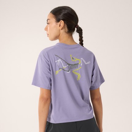 美国现货Arc'teryx 始祖鸟TAEMA LOGO短款T恤女装6631新款24ss