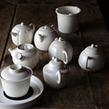茗和堂 茶具配件梵山堂苏打釉 白泥壶泡茶壶白瓷小茶壶开片小品壶