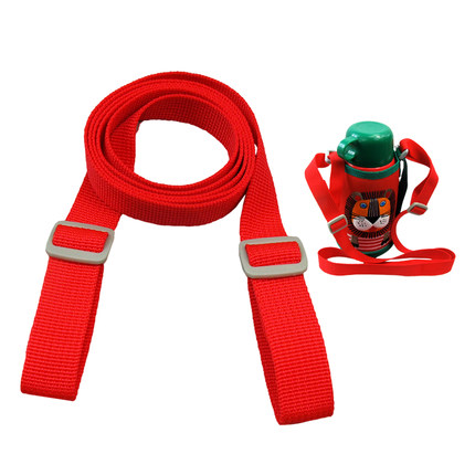 水壶提绳斜挎保护套挂绳水杯带子绳子杯套虎牌儿童保温杯配件背带