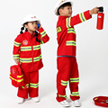 儿童消防员服 厨师服 医护服套装幼儿园职业体验角色扮演表演服