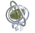 三轴陀螺仪指尖陀螺科学实验反重力平衡金属陀螺仪专业版教具