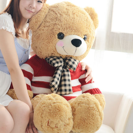 毛绒玩具抱抱熊泰迪熊公仔小熊布娃娃圣诞节礼物女生1.6米大熊猫