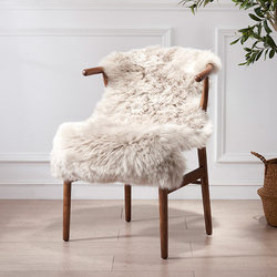 澳尊澳洲羊皮椅垫北欧轻奢羊毛椅垫羊毛垫整张羊皮垫椅子垫沙发垫