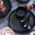 碗碟套装家用陶瓷餐具北欧网红简约创意米饭碗单个面碗汤碗菜盘子