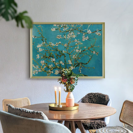 上品印画 梵高植物园18幅 杏花欧式客厅餐厅装饰画墙壁画挂画