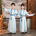 儿童汉服国学服中国风童古装书男女童服装小学生三字经弟子规演出