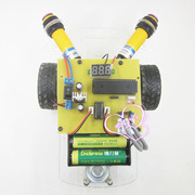 51/32单片机的智能自动红外避障小车 HC-05蓝牙APP 电子DIY设计
