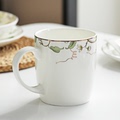 陶瓷杯马克杯创意个性潮流家用杯子骨瓷水杯简约男女咖啡杯茶杯