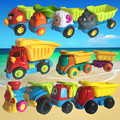 儿童沙滩玩具大号沙车工程车运输手推车游乐场加厚沙池男孩女孩