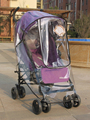 婴儿推车雨罩bb儿童车防风防雨疫情防护罩雨衣通用挡风保暖罩冬天