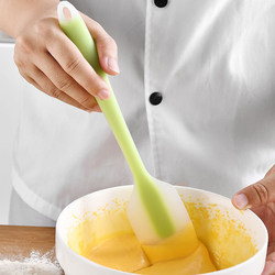 烘焙工具食品级一体式半透明硅胶蛋糕刮刀小号奶油抹刀铲刀大号