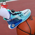 巴布豆官方正品童鞋男童篮球鞋2024夏季新款中大童透气儿童运动鞋