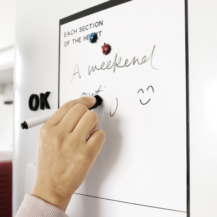 木上 冰箱贴留言板可擦写磁力提醒牌ins挂式家用个性创意装饰磁贴