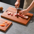 川岛屋乌檀木菜板实木案板家用水果砧板木质刀占板厨房粘板切菜板