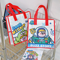 【富士商店】原创设计二次元卡通巴兹光年购物袋礼品袋校园手提袋