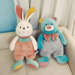 可爱暖阳兔子公仔毛绒玩具小熊玩偶床上抱枕女生大号睡觉抱布娃娃