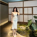 M900吊带裙白色连衣裙2024新款裙子气质性感包臀裙夏显瘦海边度假