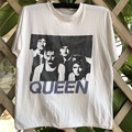 Queen皇后摇滚乐队英国经典vintage复古短袖纯棉印花男女重磅T恤