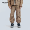RBIGX瑞比克童装秋季新款潮流轻奢印花男童休闲裤束脚裤套装长裤