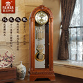 霸王红木落地钟客厅立钟创意座钟欧式大摆钟古典钟表德国机械时钟