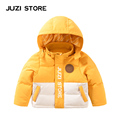 JUZI STORE童装羽绒服保暖加厚滑雪服上装短款外套男女童1041401
