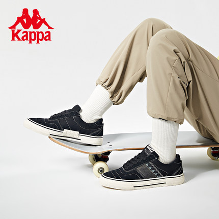 Kappa卡帕串标竞向滑板鞋新情侣男女板鞋小白鞋K0CW5CS05