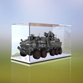 亚克力防尘盒流浪地球积木装甲车CN171运兵车儿童玩具拼装展示罩