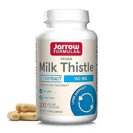 Jarrow Formulas Milk Thistle 150 mg With 30:1 Standardize