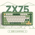 IQUNIX ZX75露营 无线三模机械键盘电竞游戏办公客制化热插拔键帽