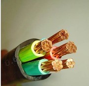 VV/YJV4*16+1*10平方电力电缆 铜芯硬护套线 国标 VV22带铠电缆