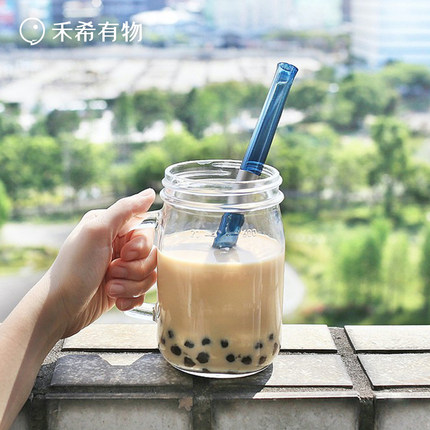 台湾NUBO 奶茶吸管非一次性珍珠饮料环保食品级便携大口径粗吸管