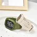 iwatch手表带硅胶一体
