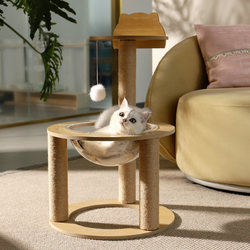 猫爬架猫窝猫树一体小型太空舱窝剑麻猫抓板猫架子猫玩具用品大全
