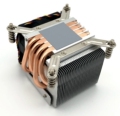 适用2U服务器侧吹CPU散热器115Ｘ 1366　2011接口4根纯铜热管温控