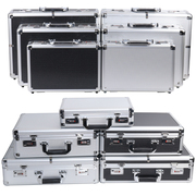 铝合金工具箱仪器设备收纳盒小型文件保险密码箱子声卡手提箱定做